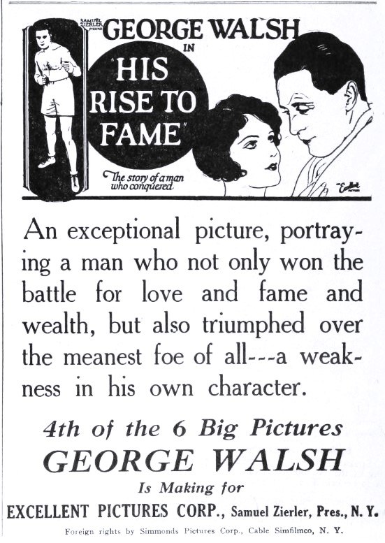 His Rise to Fame poster