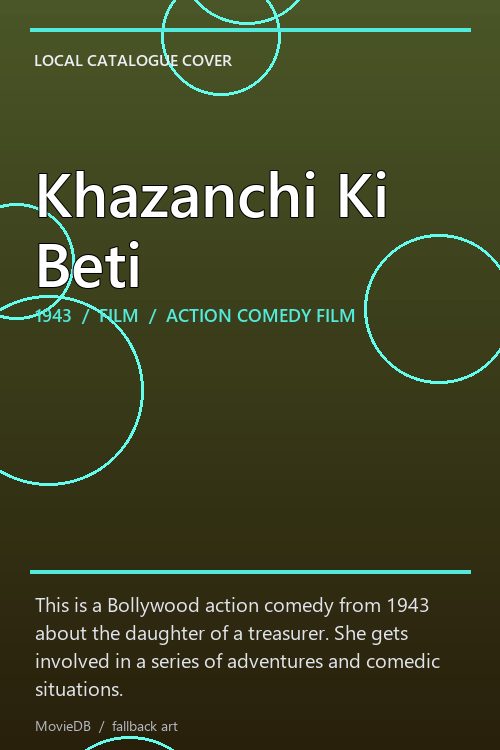 Khazanchi Ki Beti poster
