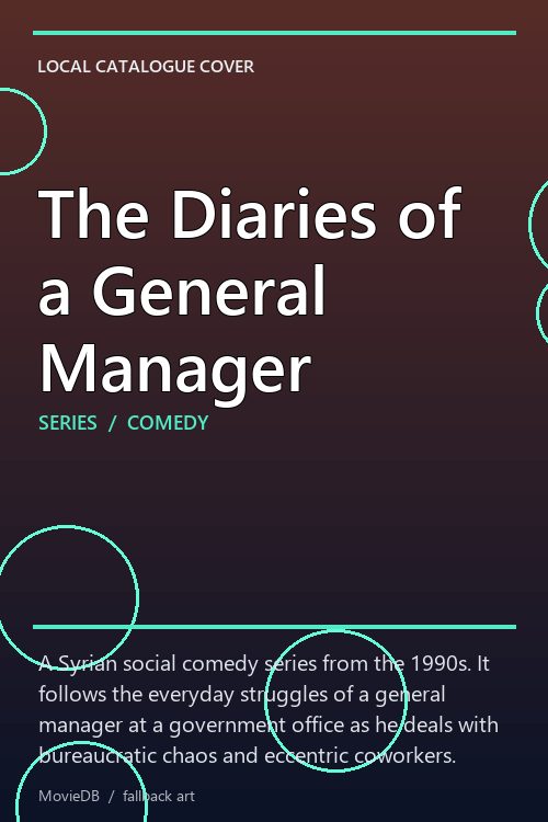 The Diaries of a General Manager poster