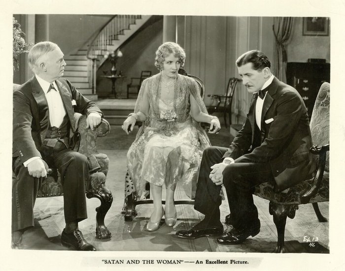 Satan and the Woman poster