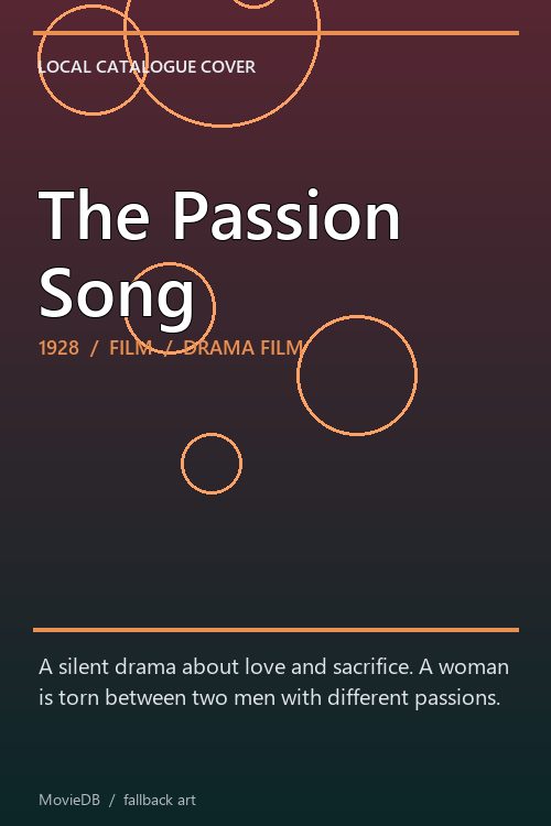 The Passion Song poster