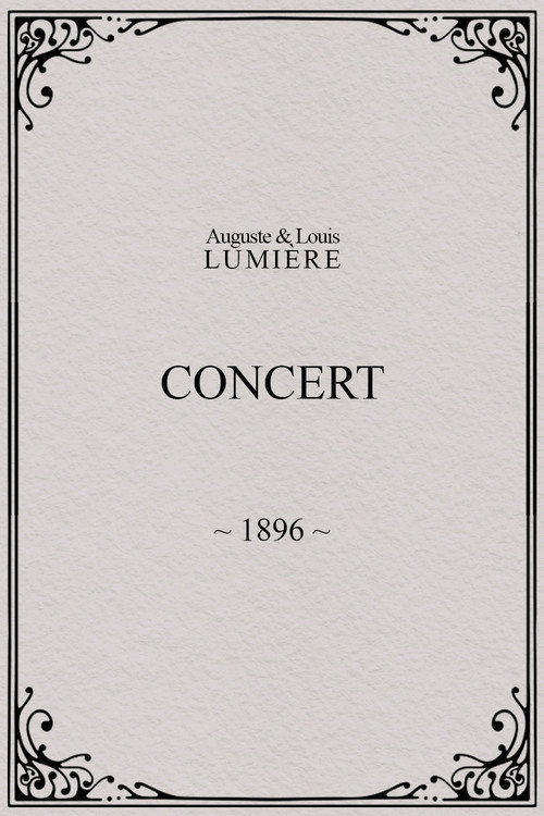 Concert poster