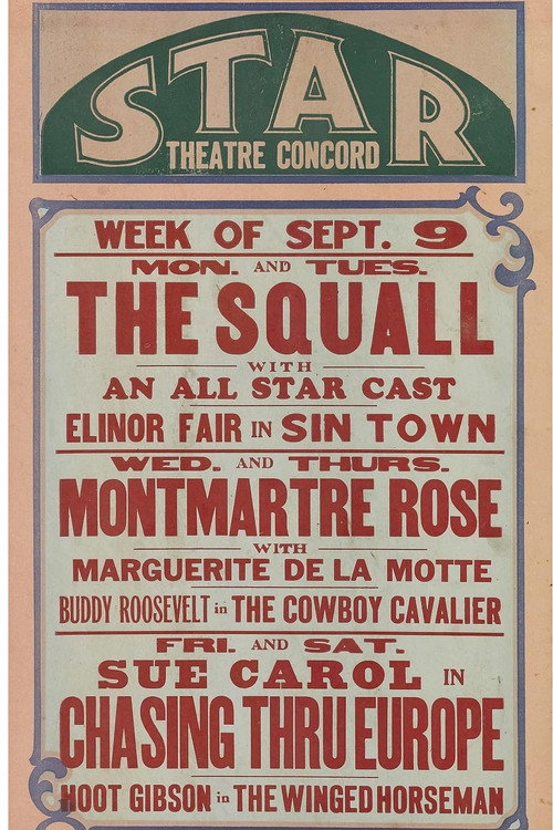 Montmartre Rose poster