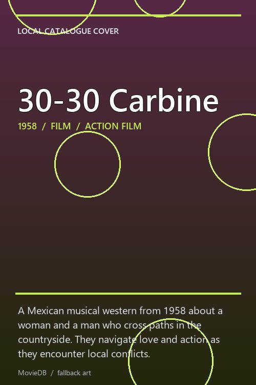 30-30 Carbine poster