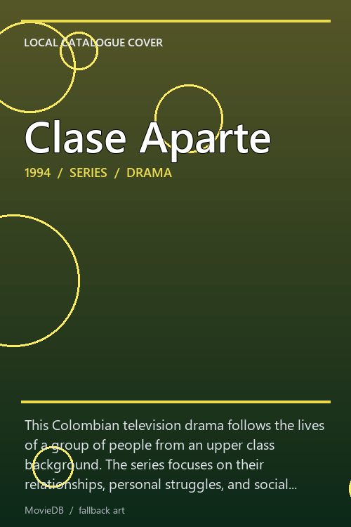 Clase Aparte poster