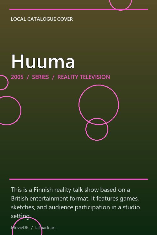 Huuma poster