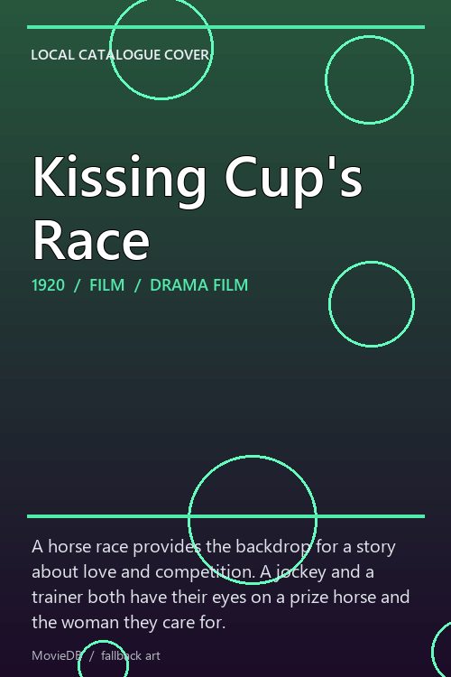 Kissing Cup's Race poster