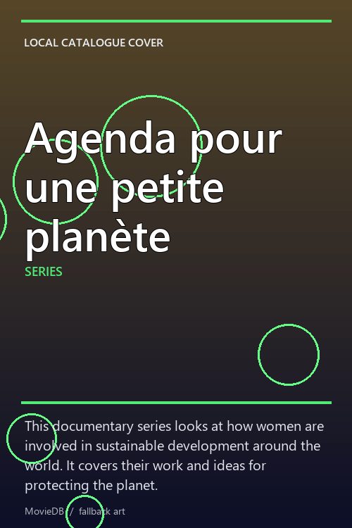 Agenda pour une petite planète poster
