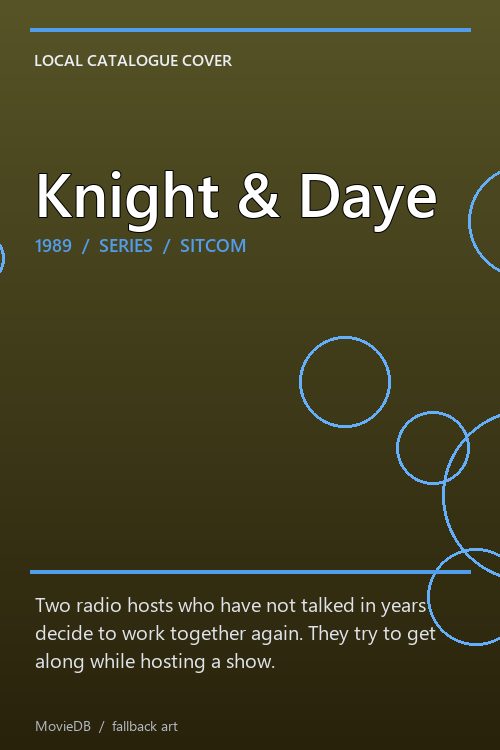Knight & Daye poster