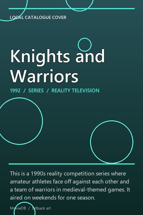 Knights and Warriors poster