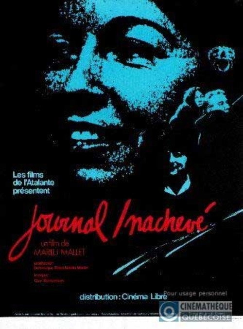 Journal inachevé poster