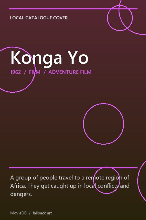 Konga Yo poster