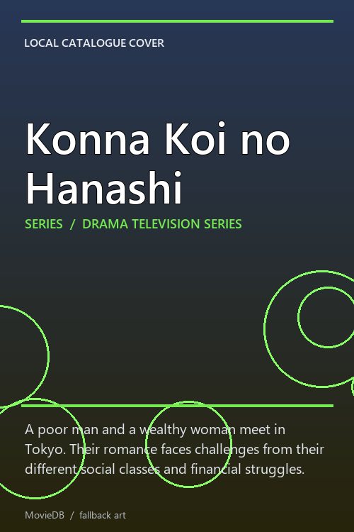 Konna Koi no Hanashi poster