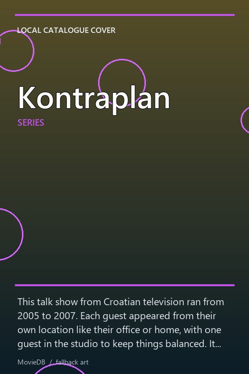Kontraplan poster
