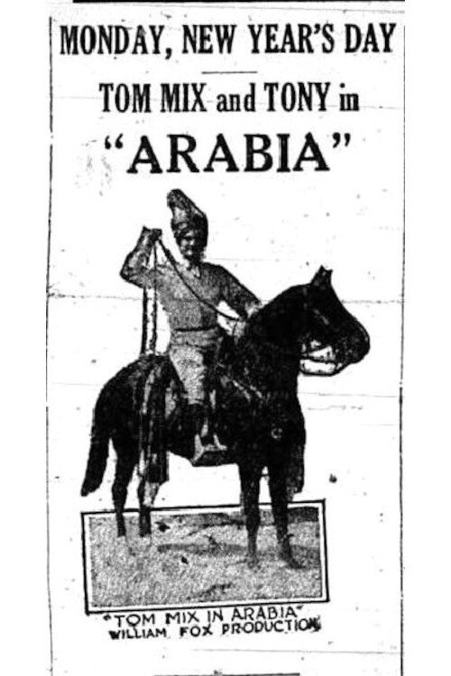 Tom Mix in Arabia poster