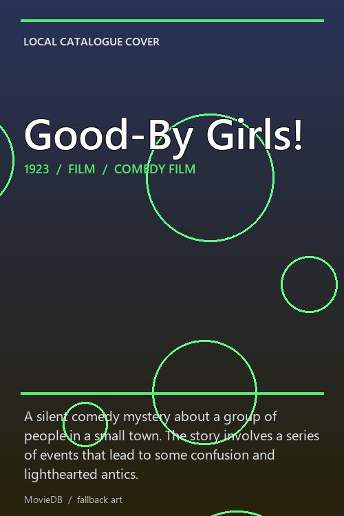 Good-By Girls! poster