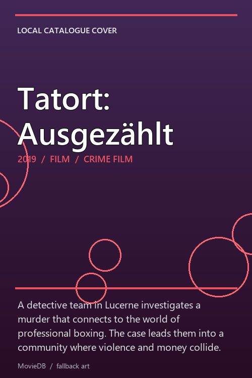 Tatort: Ausgezählt poster