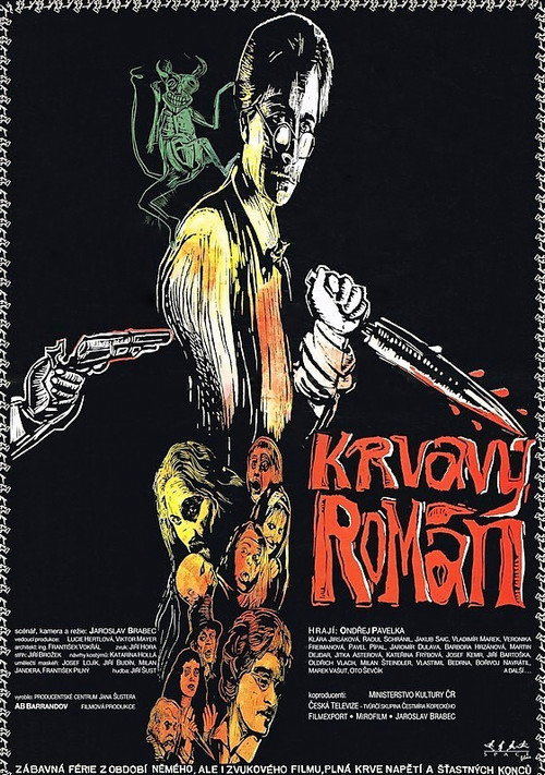 Krvavý román poster