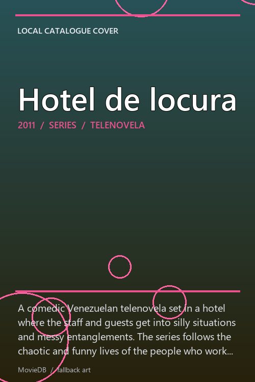 Hotel de locura poster