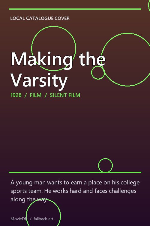 Making the Varsity poster