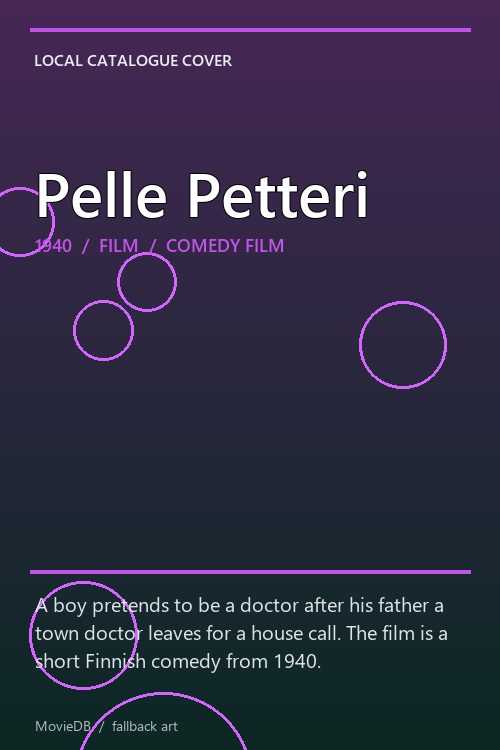 Pelle Petteri poster