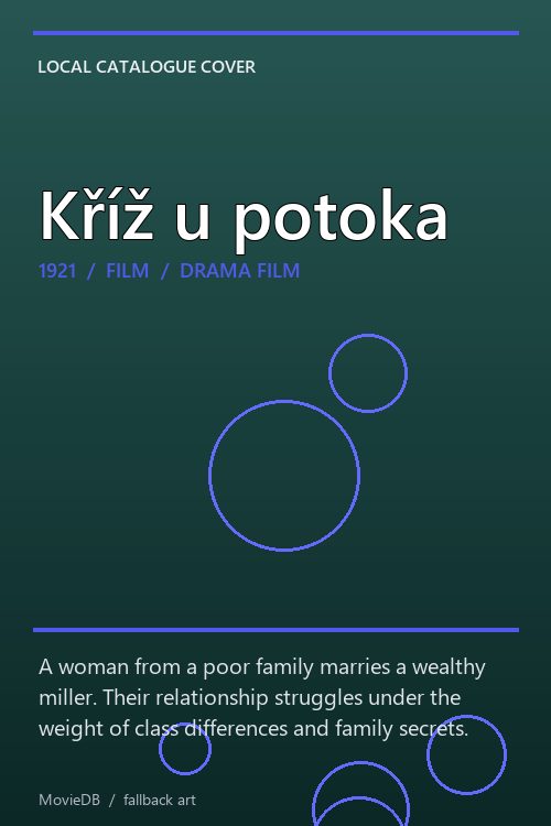 Kříž u potoka poster