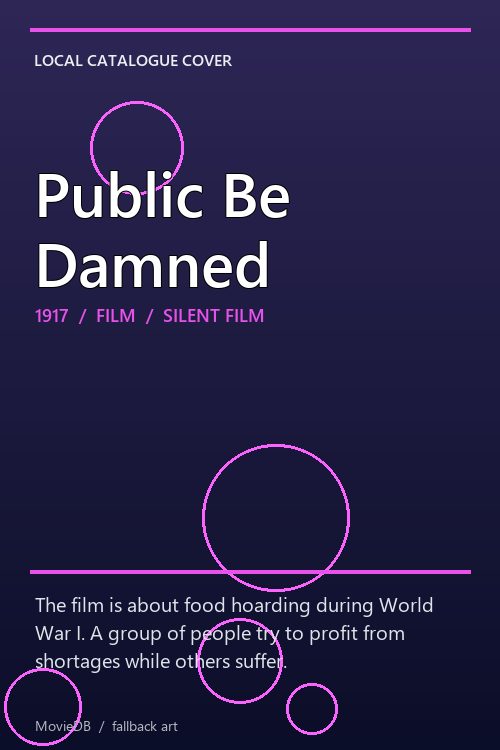 Public Be Damned poster