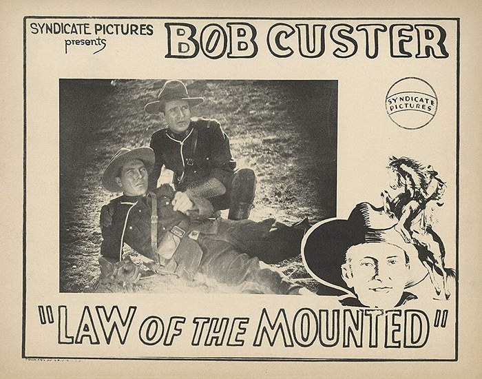 Law of the Mounted poster