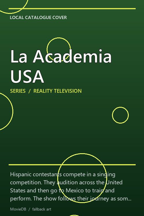 La Academia USA poster