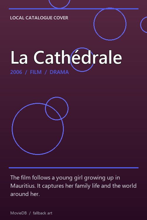 La Cathédrale poster