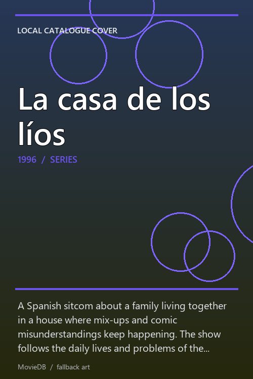 La casa de los líos poster