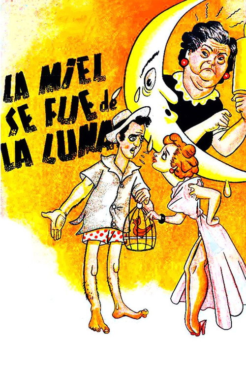 La miel se fue de la luna poster