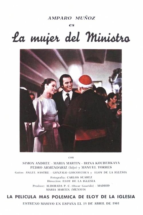 La mujer del ministro poster