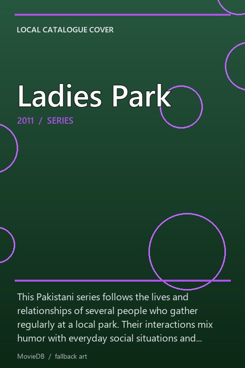 Ladies Park poster