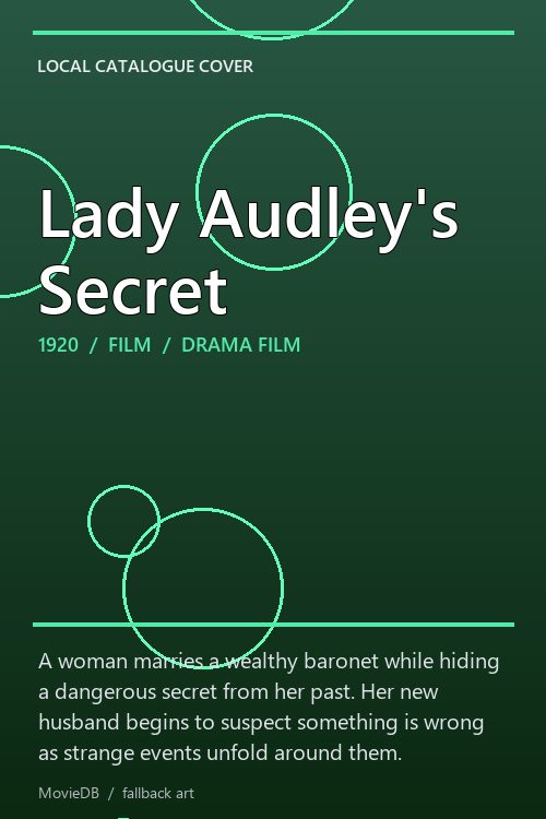 Lady Audley's Secret poster
