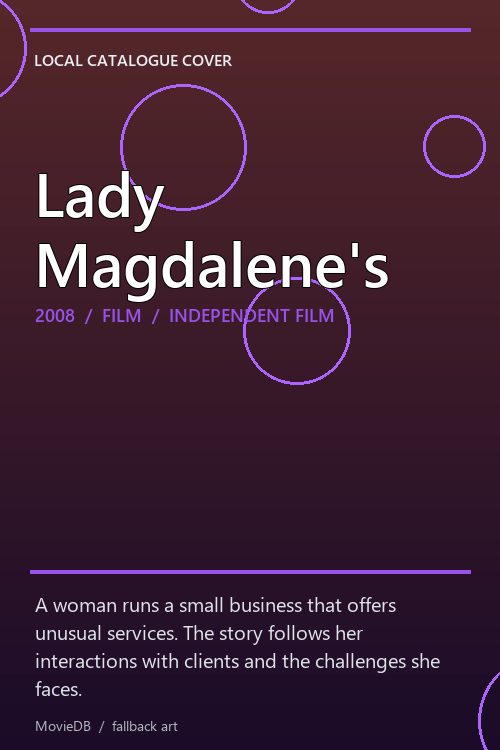 Lady Magdalene's poster