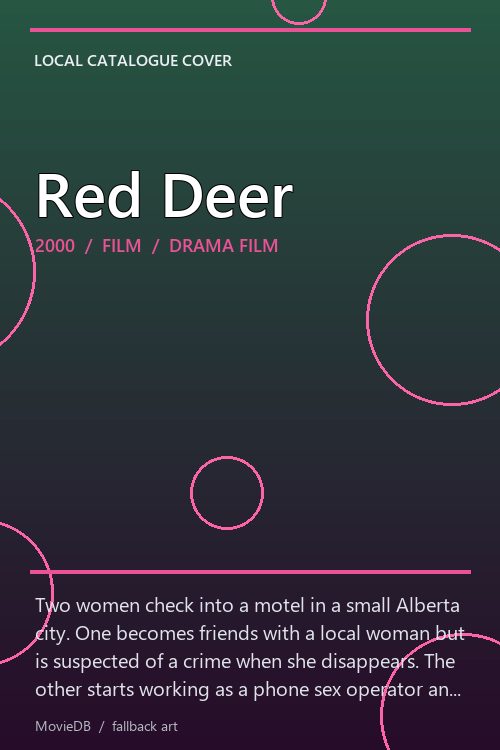 Red Deer poster