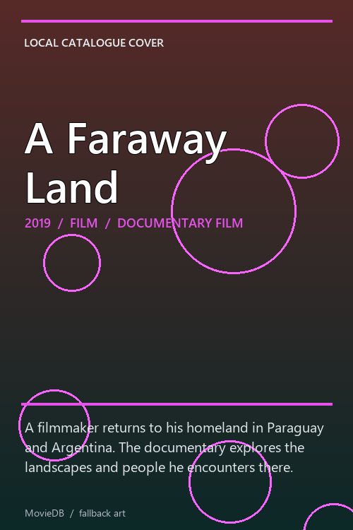 A Faraway Land poster