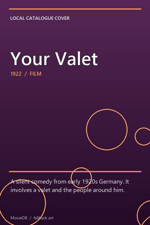Your Valet poster