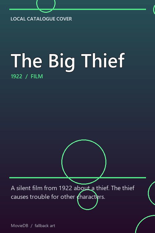 The Big Thief poster