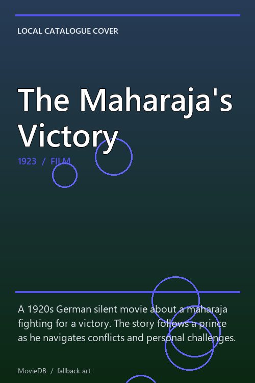 The Maharaja's Victory poster