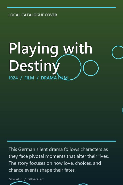 Playing with Destiny poster