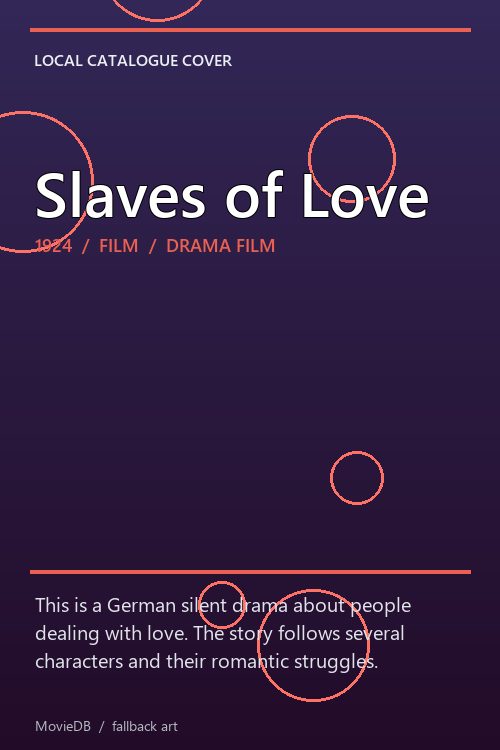 Slaves of Love poster