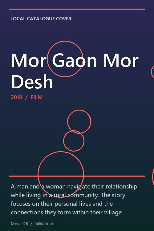 Mor Gaon Mor Desh poster