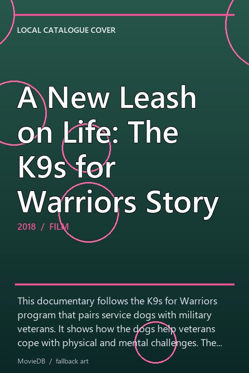 A New Leash on Life: The K9s for Warriors Story poster