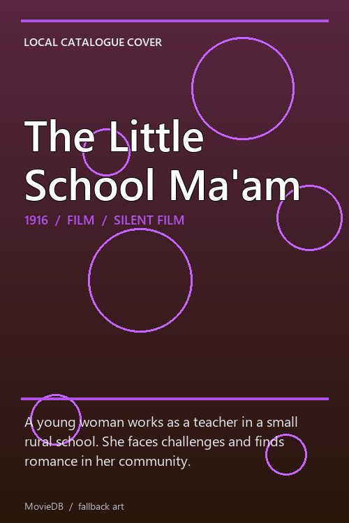 The Little School Ma'am poster