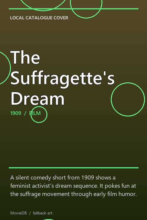 The Suffragette's Dream poster