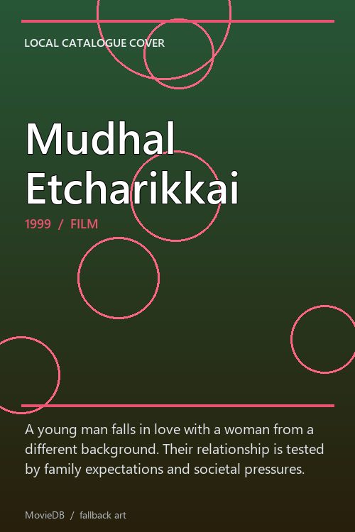 Mudhal Etcharikkai poster