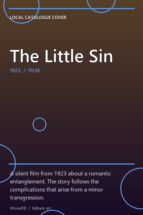 The Little Sin poster