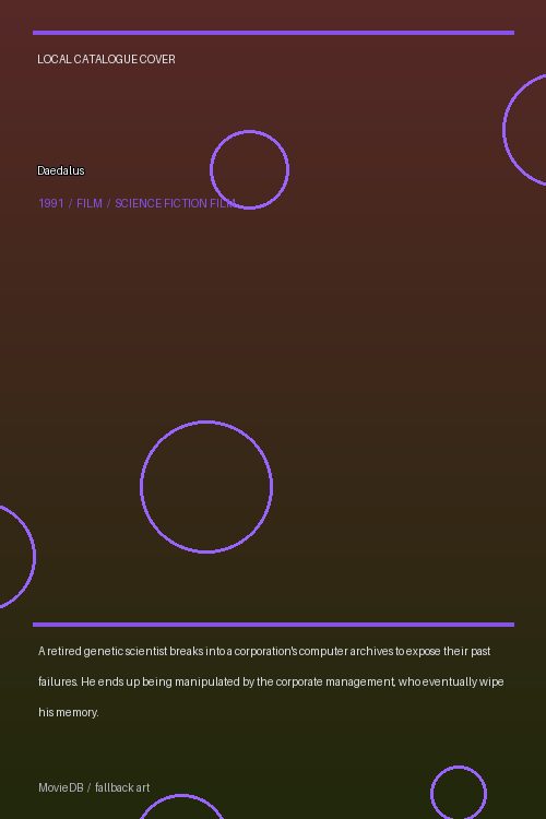 Daedalus poster